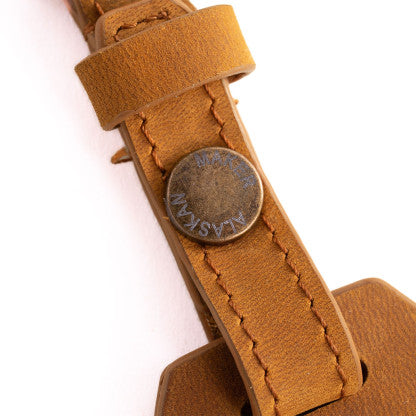 Airtag tracker keyring - cognac | Alaskan Maker