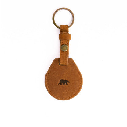 Airtag tracker keyring - cognac | Alaskan Maker