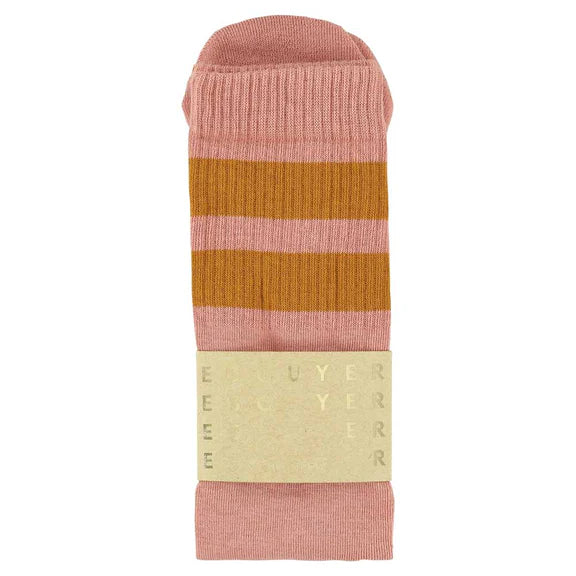 Unisex Tube Socks - Pink/Pumpkin | Escuyer