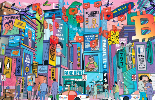 De Internet puzzel | Puzzle in a bag - de inKijk