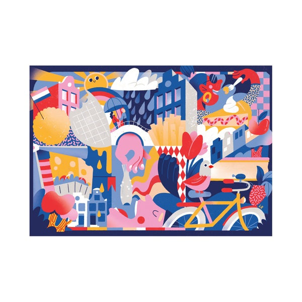Puzzle - Amsterdam | Balvi