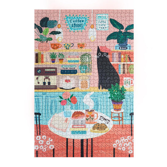 Puzzle Cat Cafe - 1000 pcs. | Balvi
