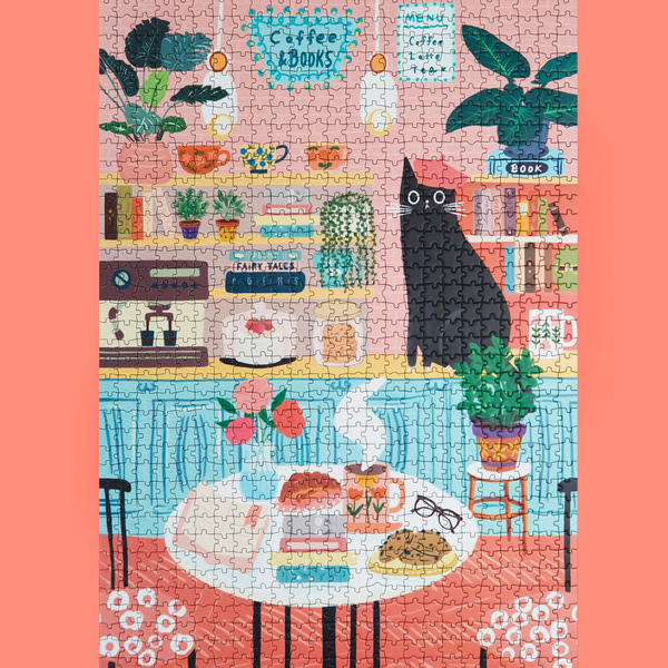 Puzzle Cat Cafe - 1000 pcs. | Balvi