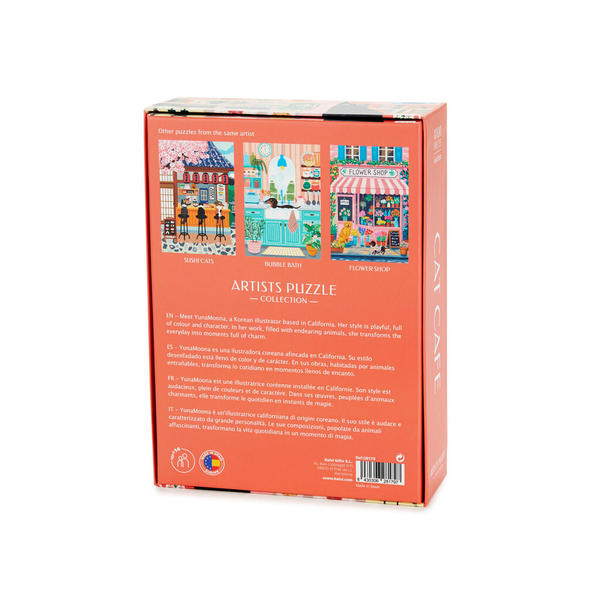 Puzzle Cat Cafe - 1000 pcs. | Balvi