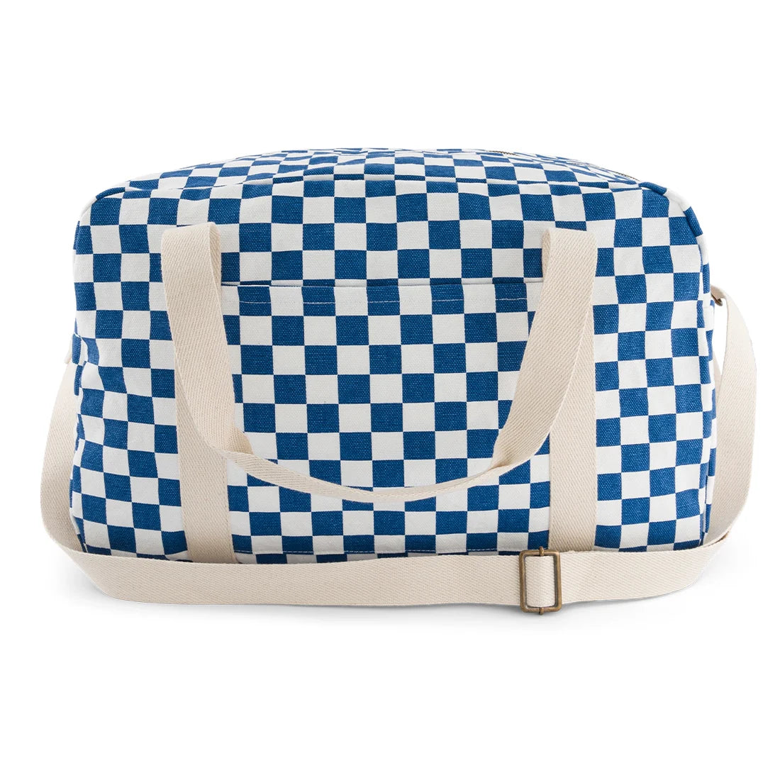 Bowling bag - Raphael - Checks Blue Navy | Rose in April - de inKijk