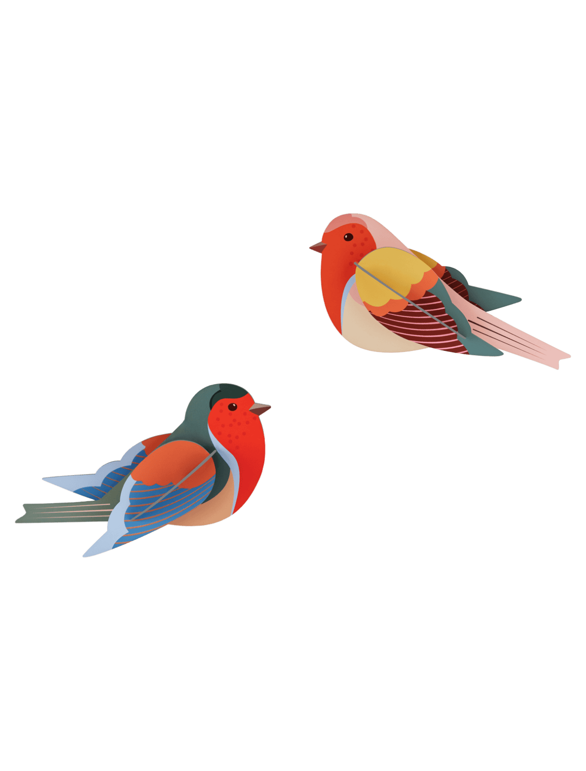 Robins - muurdecoratie | Studio Roof - de inKijk