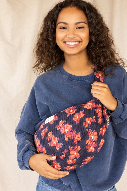 Sac Banane Lune Shanti - Violeta Navy | Apaches