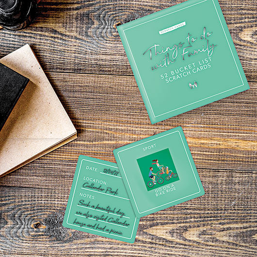 Things to do with family - Scratch Cards | Gift Republic