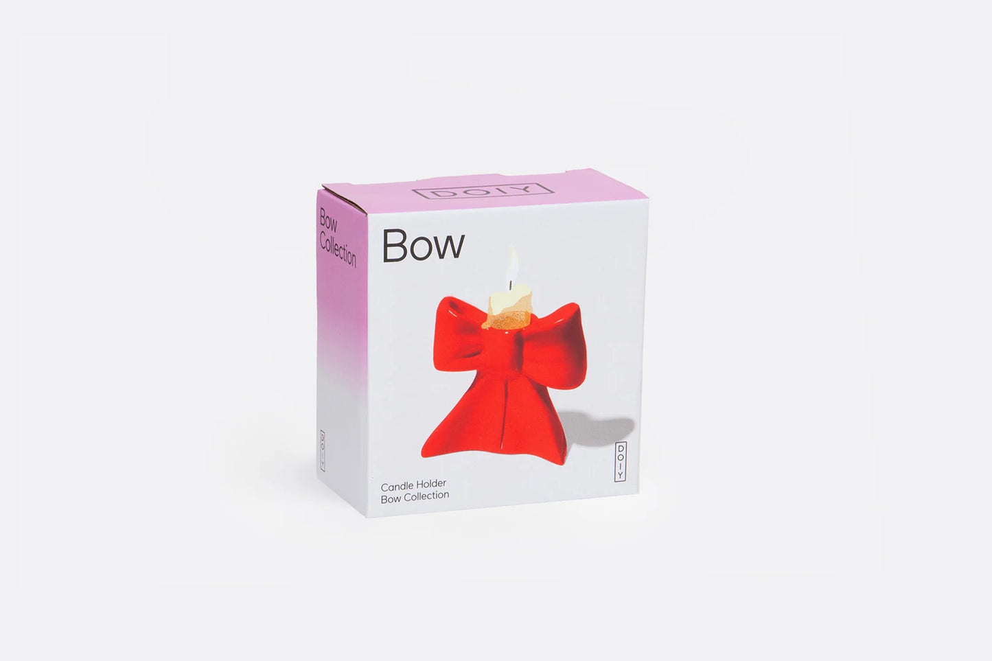 Candle holder - bow - small | Doiydesign - de inKijk