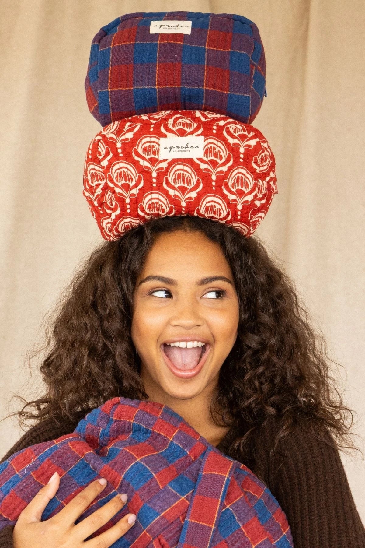 Small Trousse Gaya - Khadi Caramel | Apaches