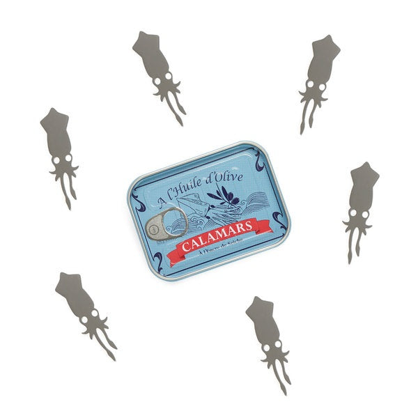 Snackfork - Squid - 6 stuks | Balvi