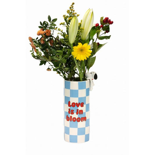 Vase Snoopy - Love is in Bloom - Blue | Blogodesign