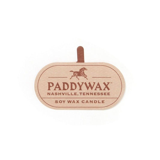 Glass candle 5 oz - tobacco & patchouli | Paddywax - de inKijk