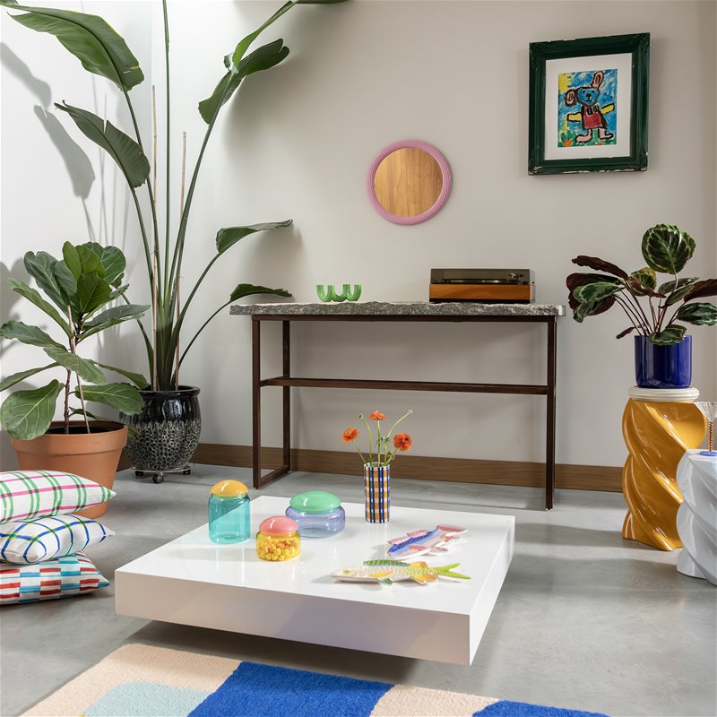 Puffy Jar - turquoise | &Klevering - de inKijk