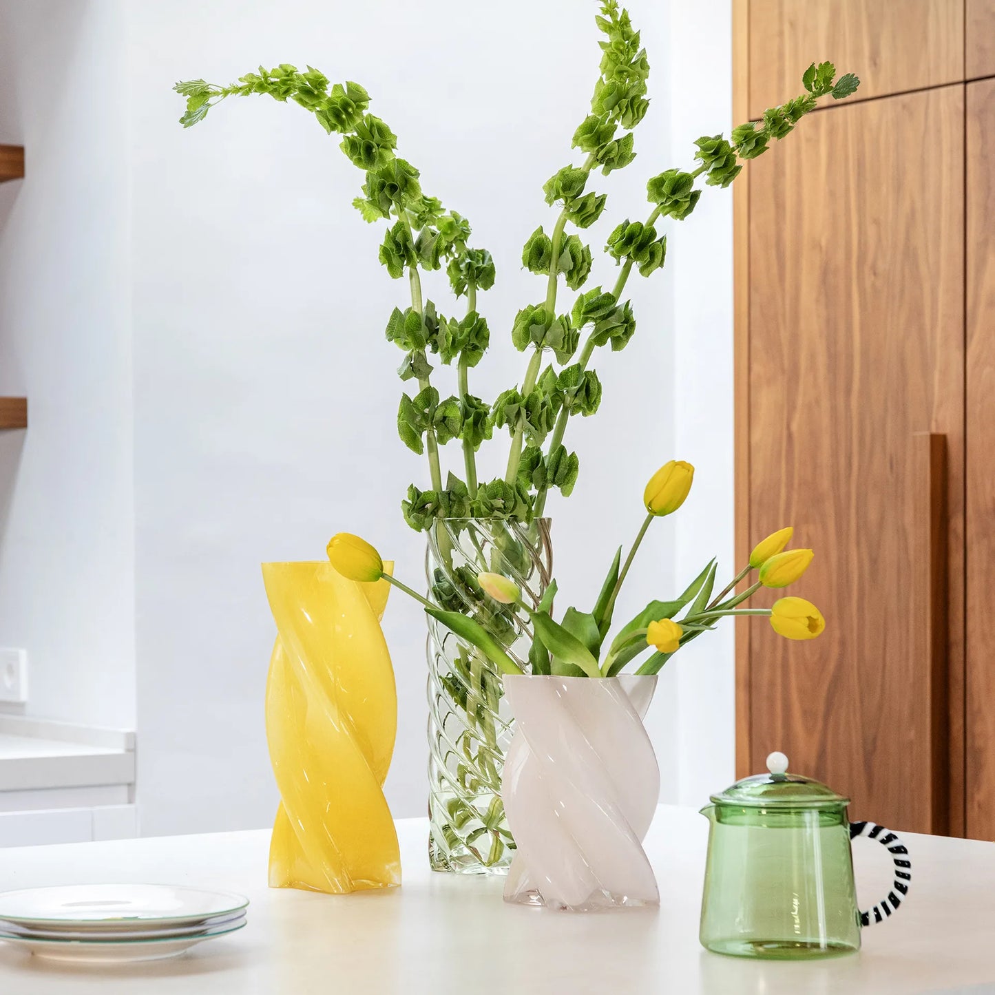 Teapot duet green | &Klevering - de inKijk