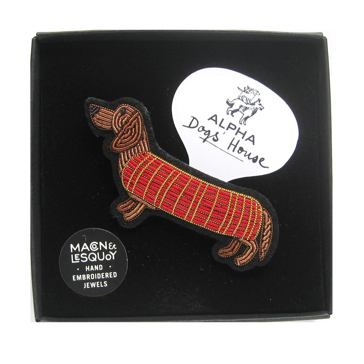 Broche - Teckel | Macon et Lesquoy