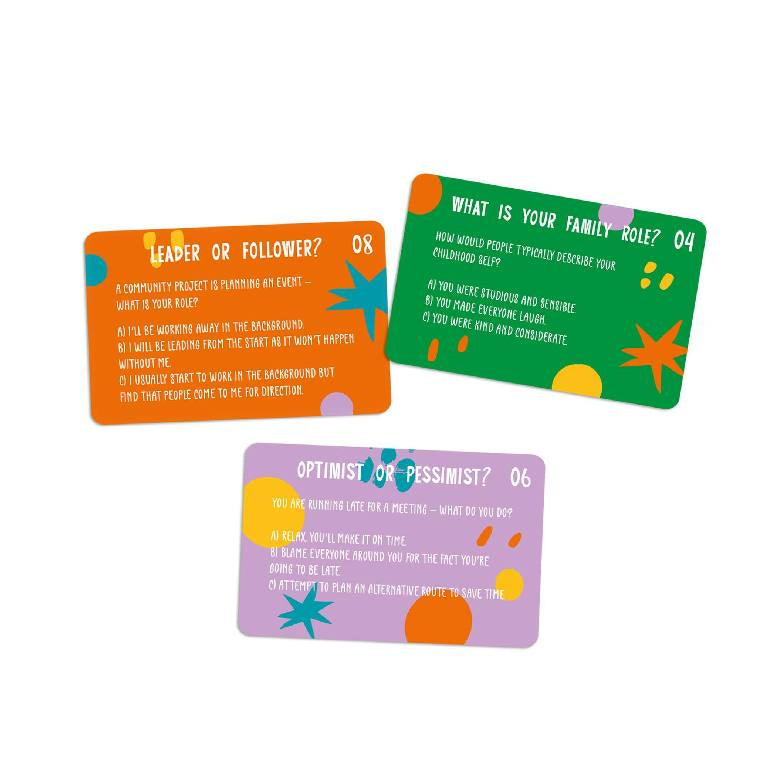 Personality test cards | Gift Republic