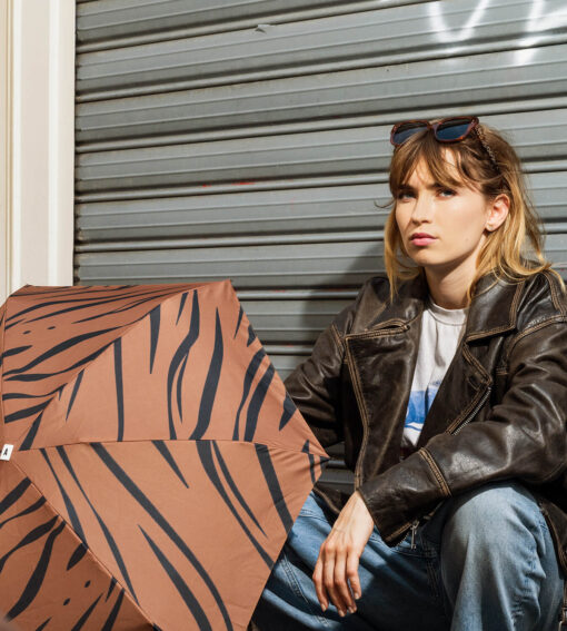 Compacte paraplu - tijger | Anatole - de inKijk