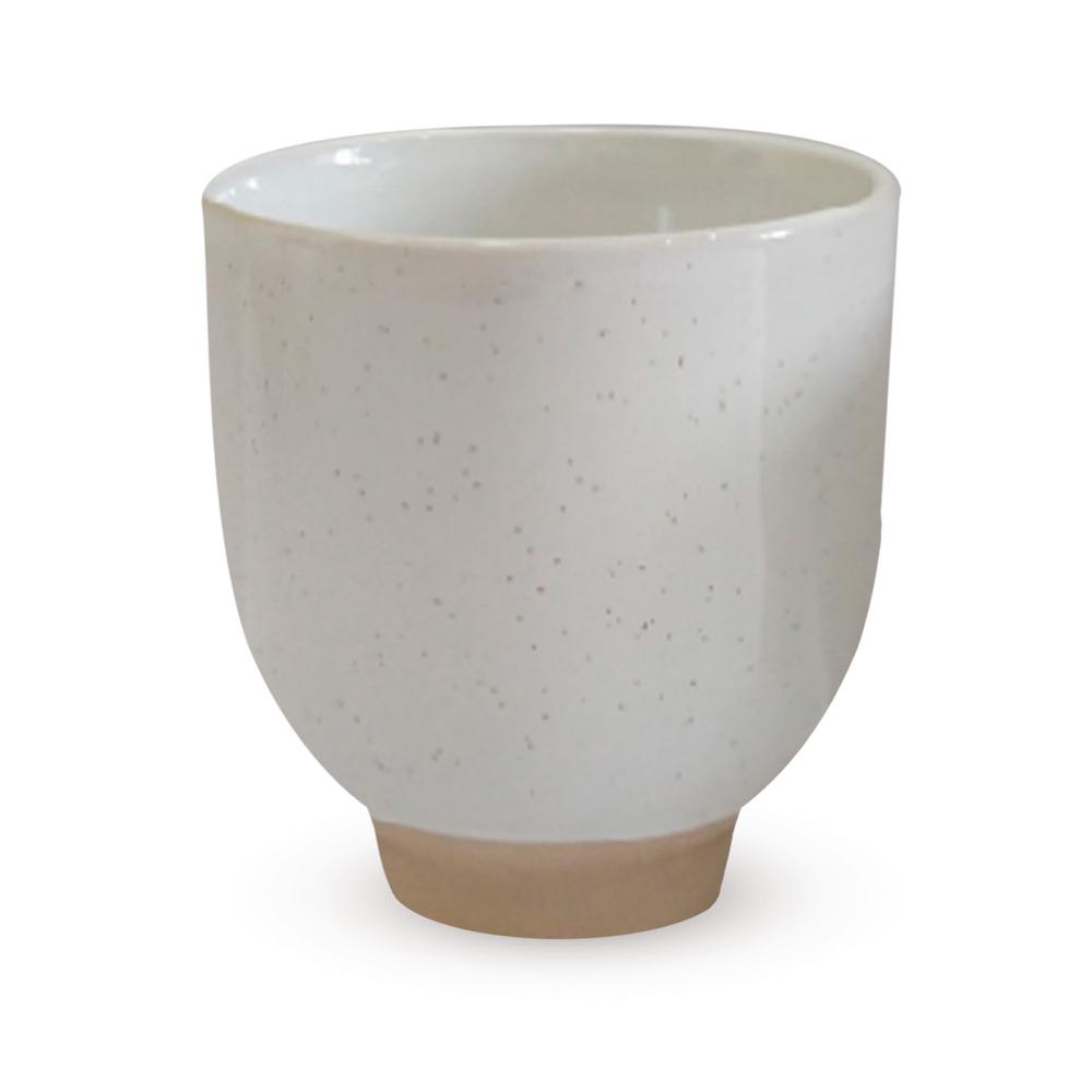 Beker tribu wit - groot | Opjet Paris - de inKijk