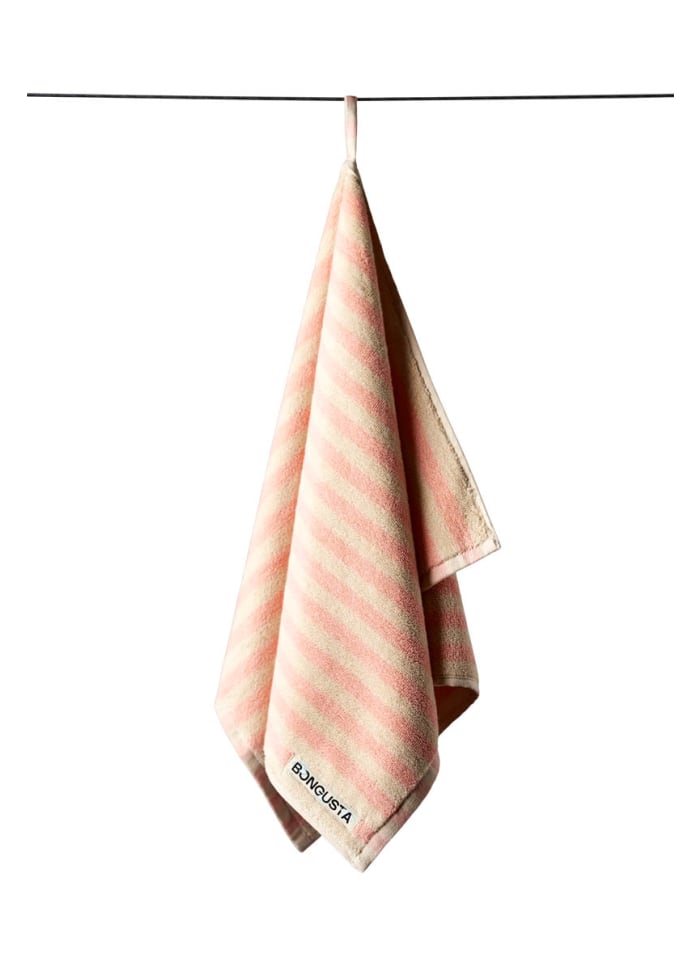 Naram guest towel - tropical & creme | Bongusta - de inKijk