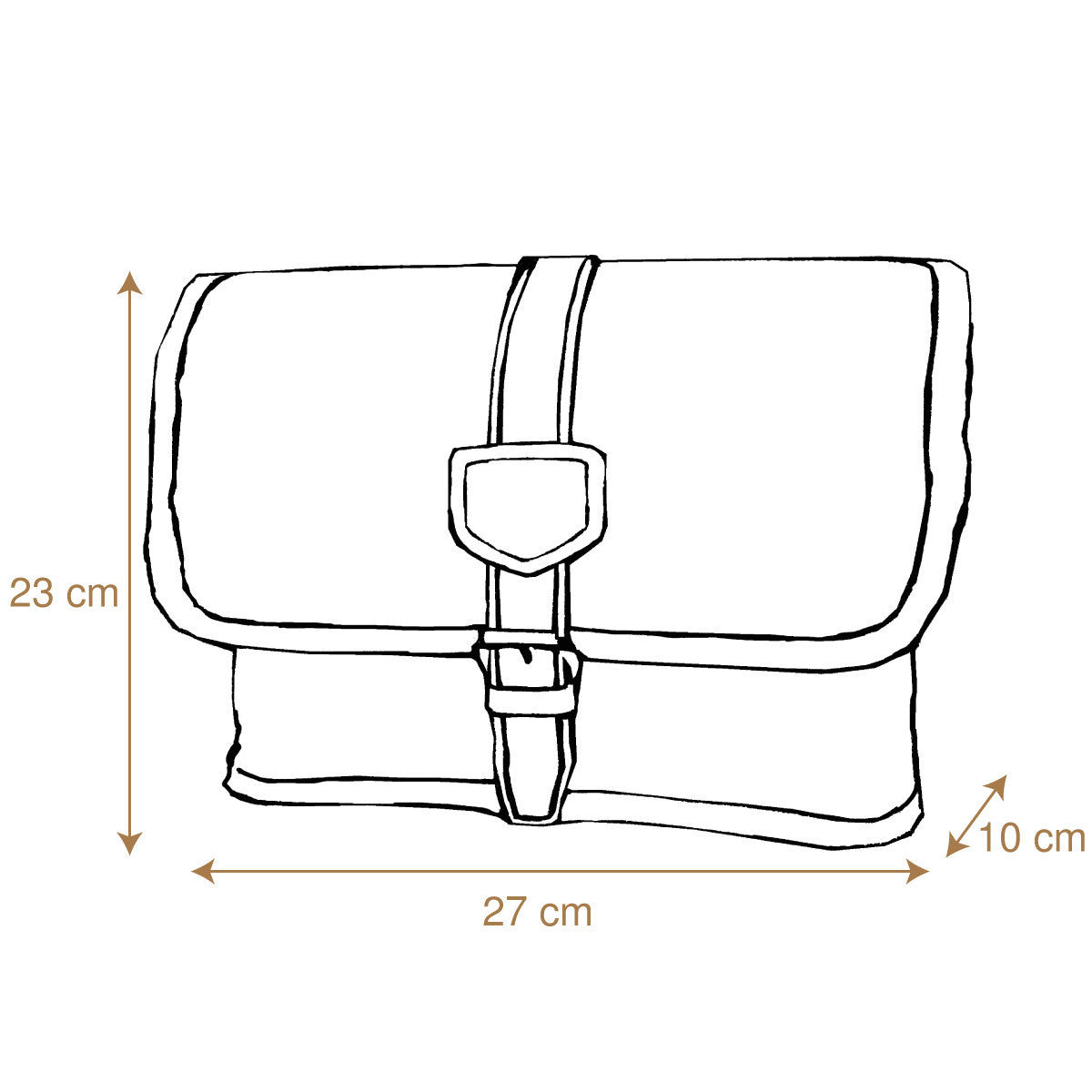 Hanging Toiletry Bag TRAPPER - navy blue | Alaskan Maker