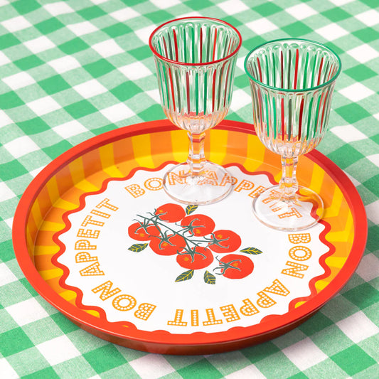Tomato tin tray | Talking Tables