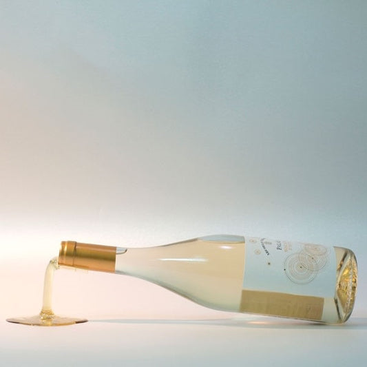 Wine bottle holder - white | Studio Ilsangisang - de inKijk