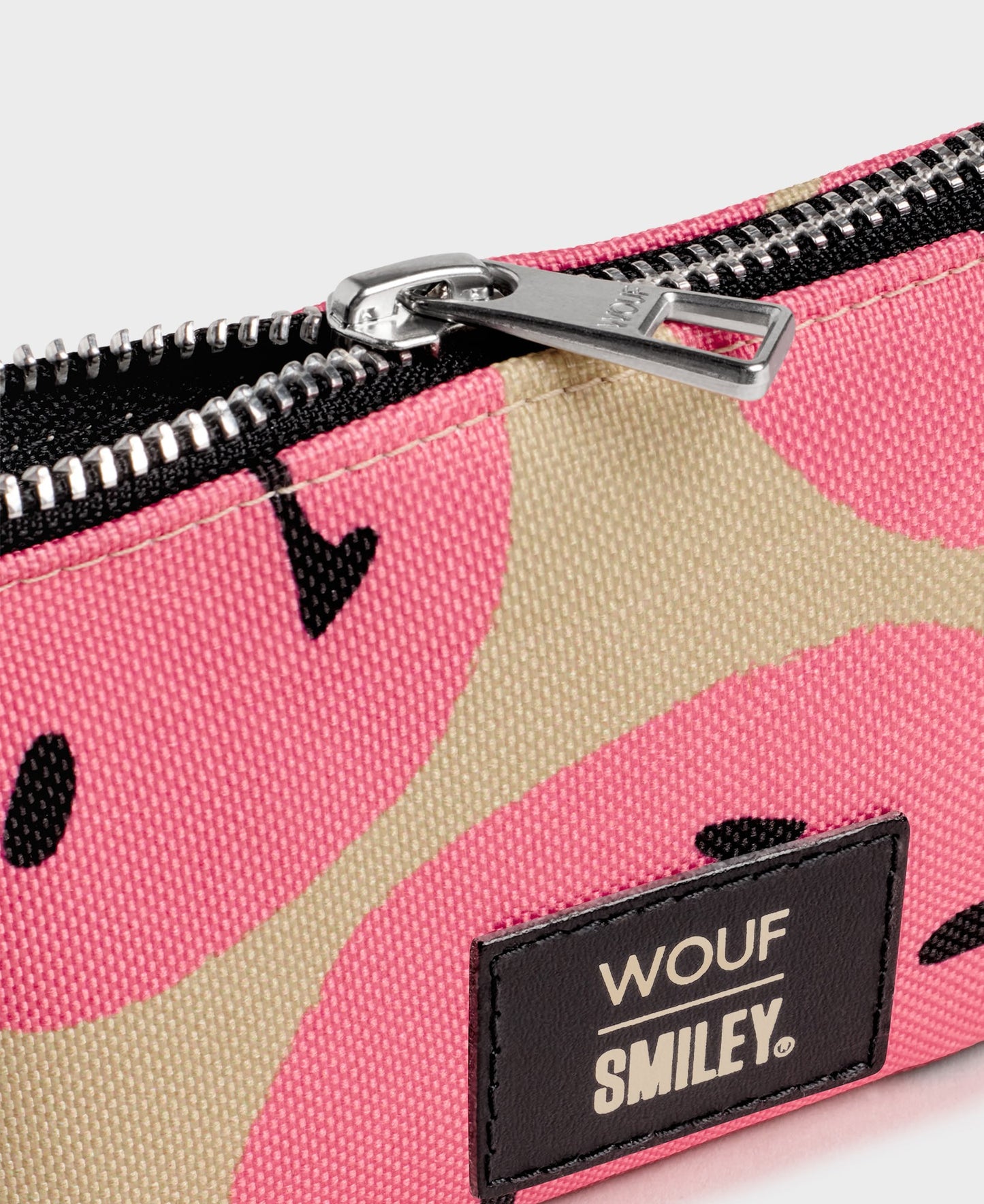 Small Pouch - Smiley Pink | WOUF