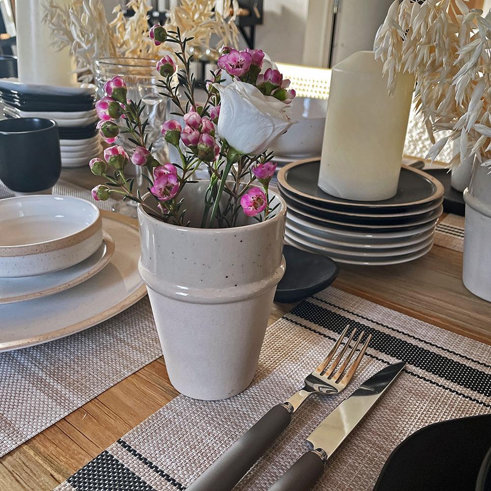 Beker wabi beige - groot | Opjet Paris