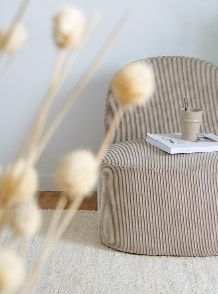 Beker wabi beige - groot | Opjet Paris