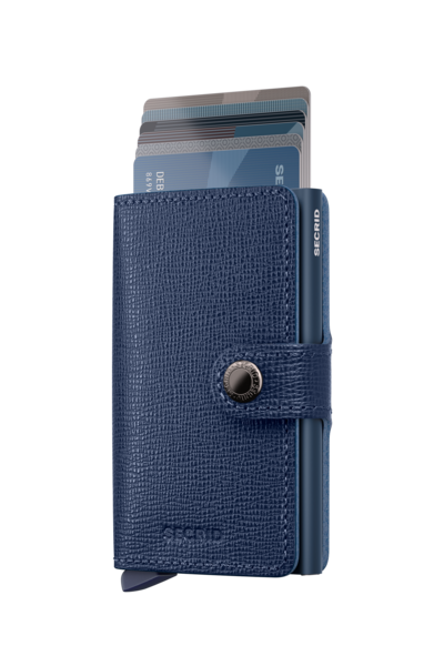Mini wallet - Crisple navy | Secrid - de inKijk