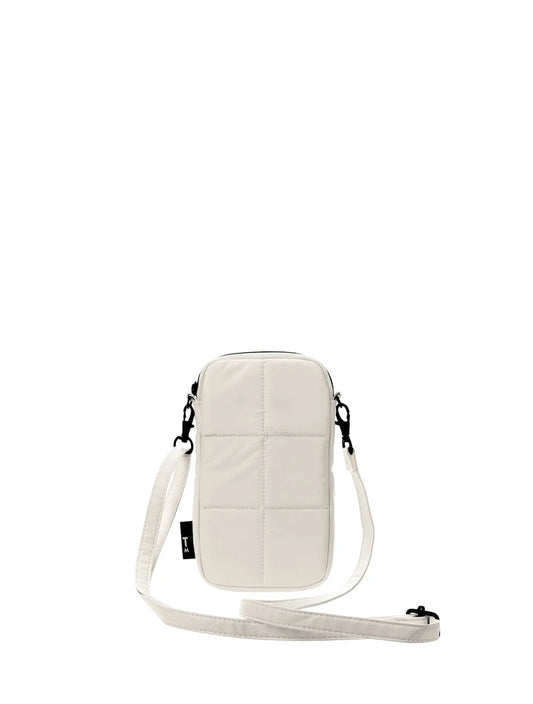 Luce Puffy Phone Pouch - White | Tinne + Mia - de inKijk