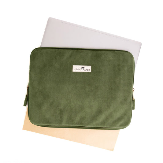 Laptop sleeve Willow - 15/15.6" - khaki | Alaskan Maker