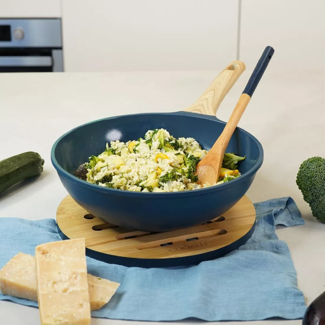 L'incroyable Wok - 28 cm - groen | Cookut