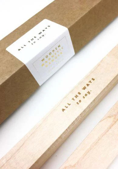 Wooden Magnetic Hanger For Posters - Small - Maplewood | All the ways to say