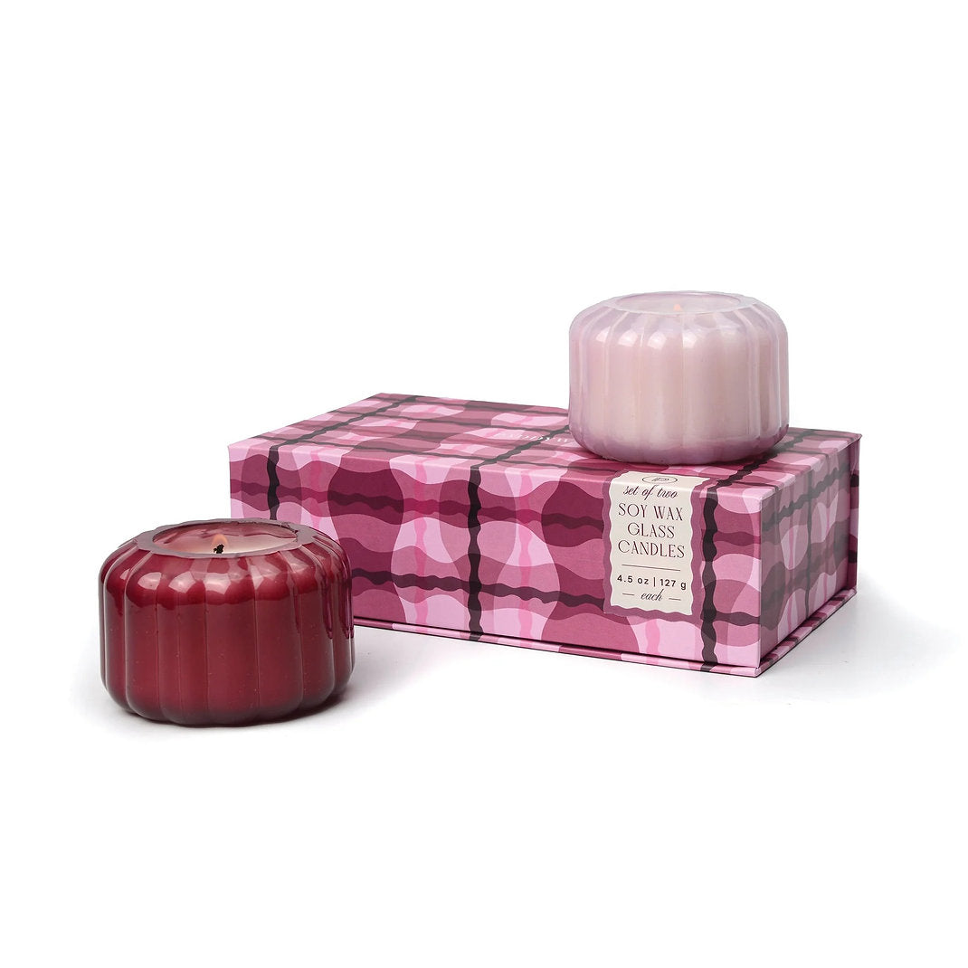 Red candle gift set - Saffron Rose & Gardenia | Paddywax