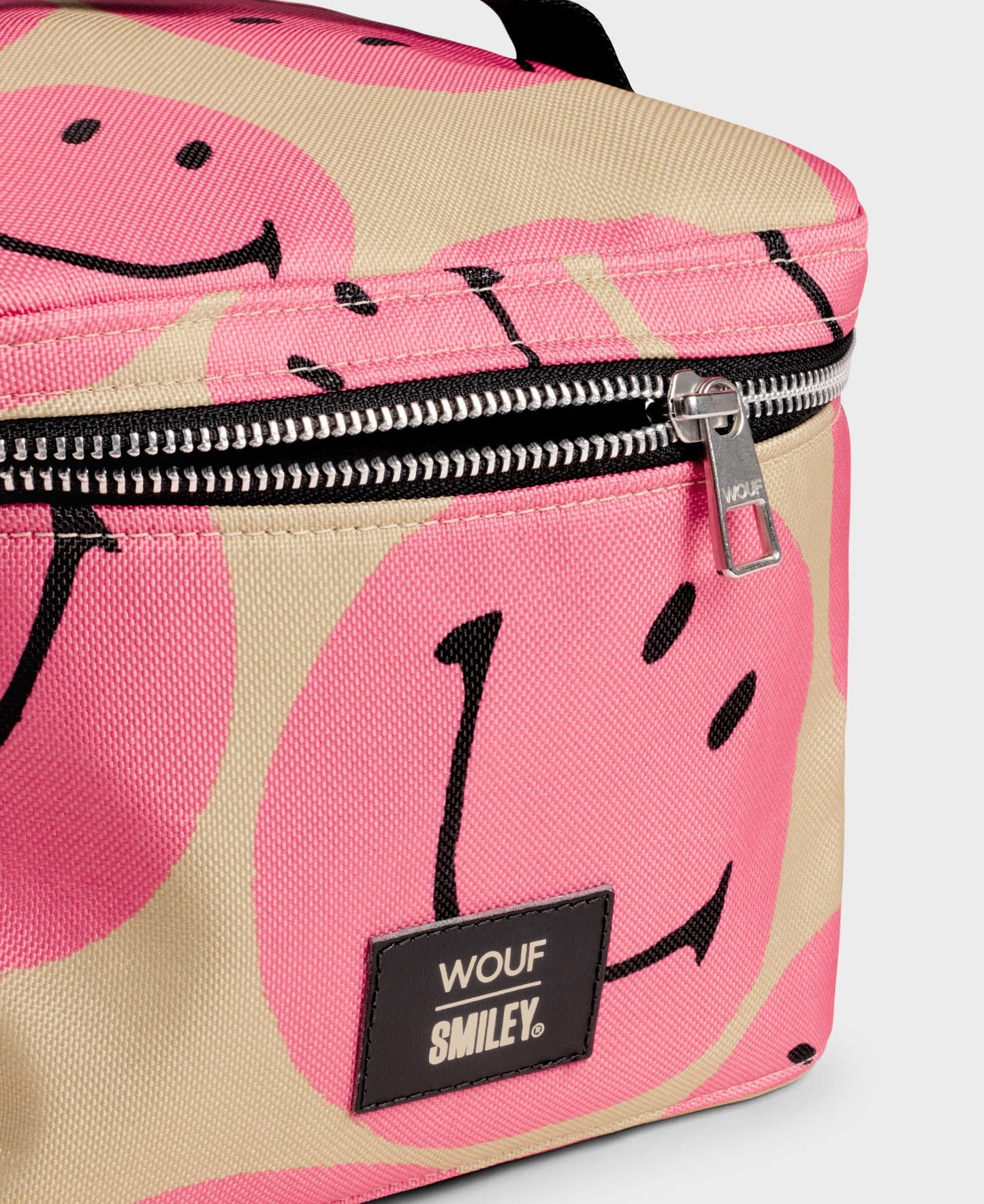 Make-up bag - Smiley Pink | WOUF