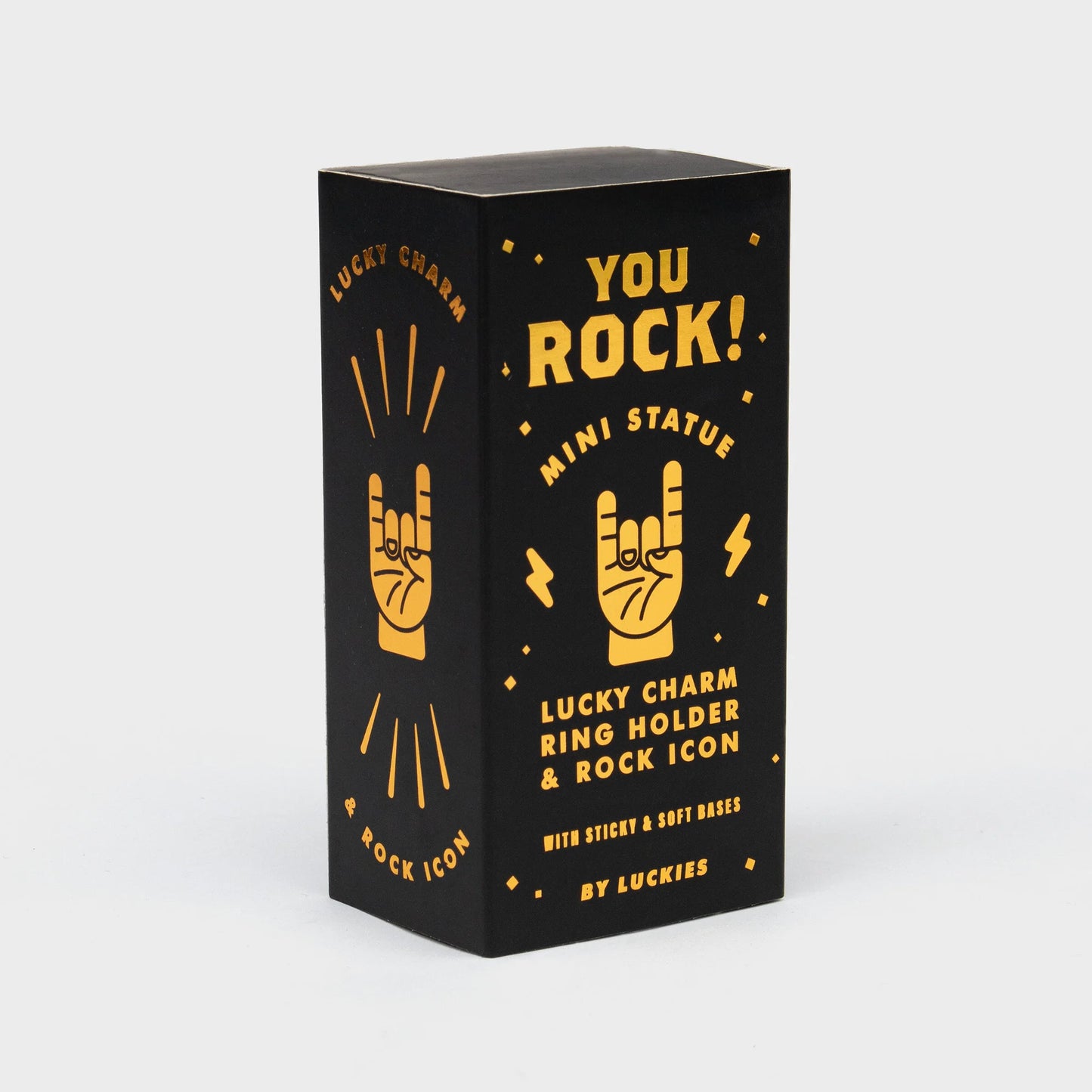 You Rock Mini Statue - gold | Suck UK - de inKijk