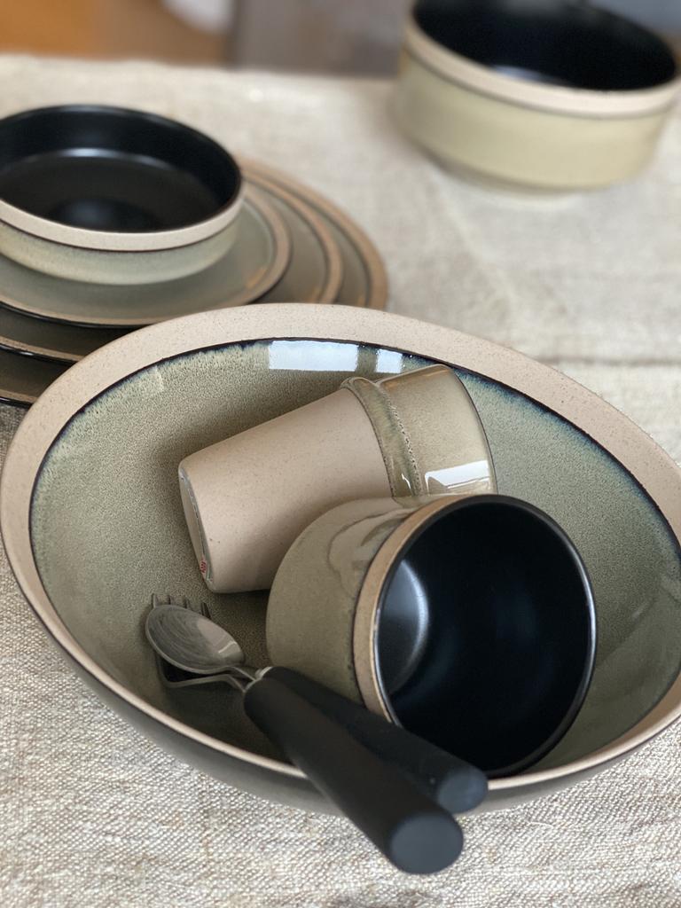 Beker wabi half zand - klein | Opjet Paris - de inKijk