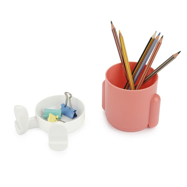 Pen Holder Mr.Sitty - red/white | Balvi