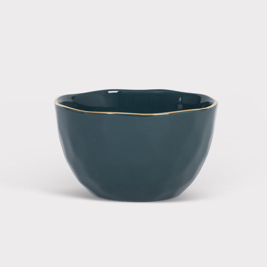 Kom - blue green - Ø14 cm | Urban Nature Culture - de inKijk