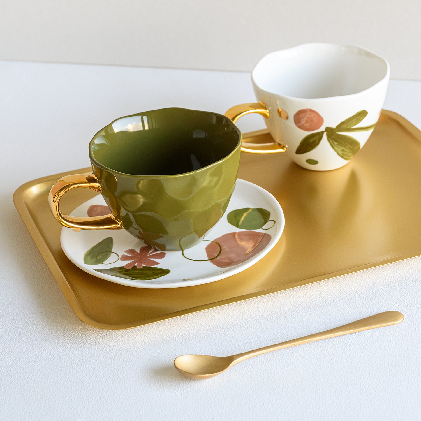 Koffiemok - fir green - large | Urban Nature Culture