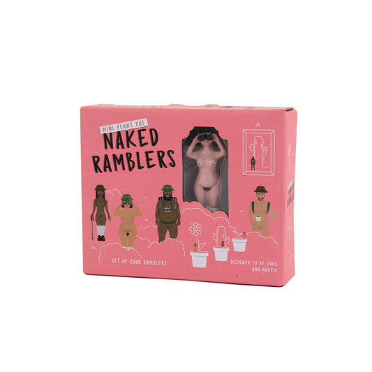 Mini nudisten voor plantenpot | Gift Republic - de inKijk