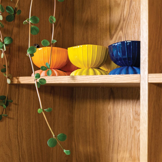 Coupe Clam - kommetjes - blauw | &Klevering - de inKijk