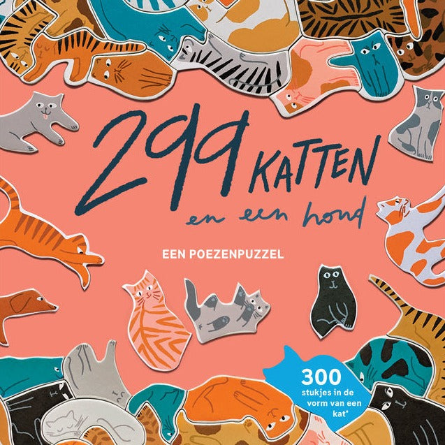 299 katten (en een hond): een poezenpuzzel | BISpublishers