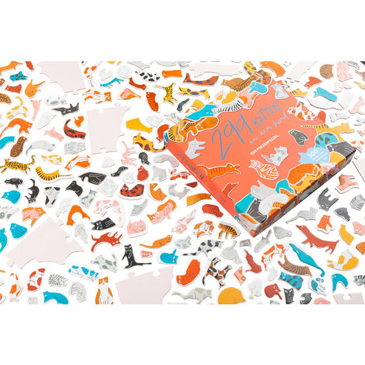 299 katten (en een hond): een poezenpuzzel | BISpublishers
