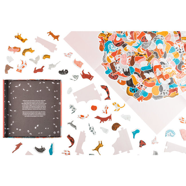 299 katten (en een hond): een poezenpuzzel | BISpublishers
