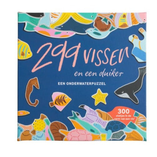 299 vissen (en een duiker): een onderwaterpuzzel | BISpublishers