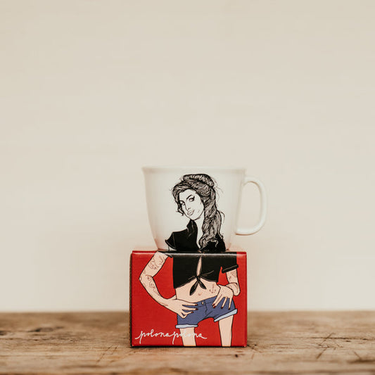 Amy Winehouse mug | Polonapolona - de inKijk
