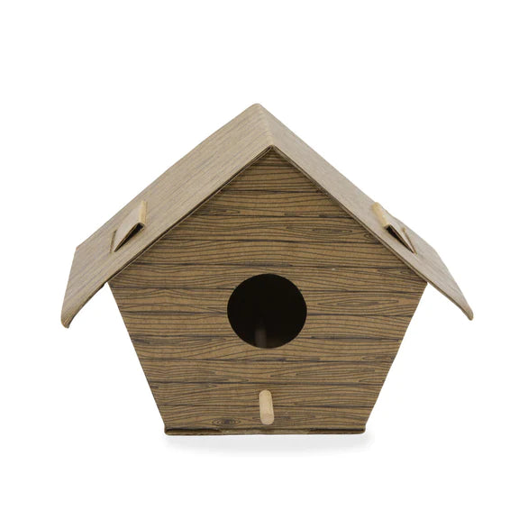 DIY vogelhuisje - blokhut | Kikkerland - de inKijk